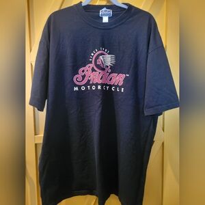 Indian Motorcyle Black T-Shirt